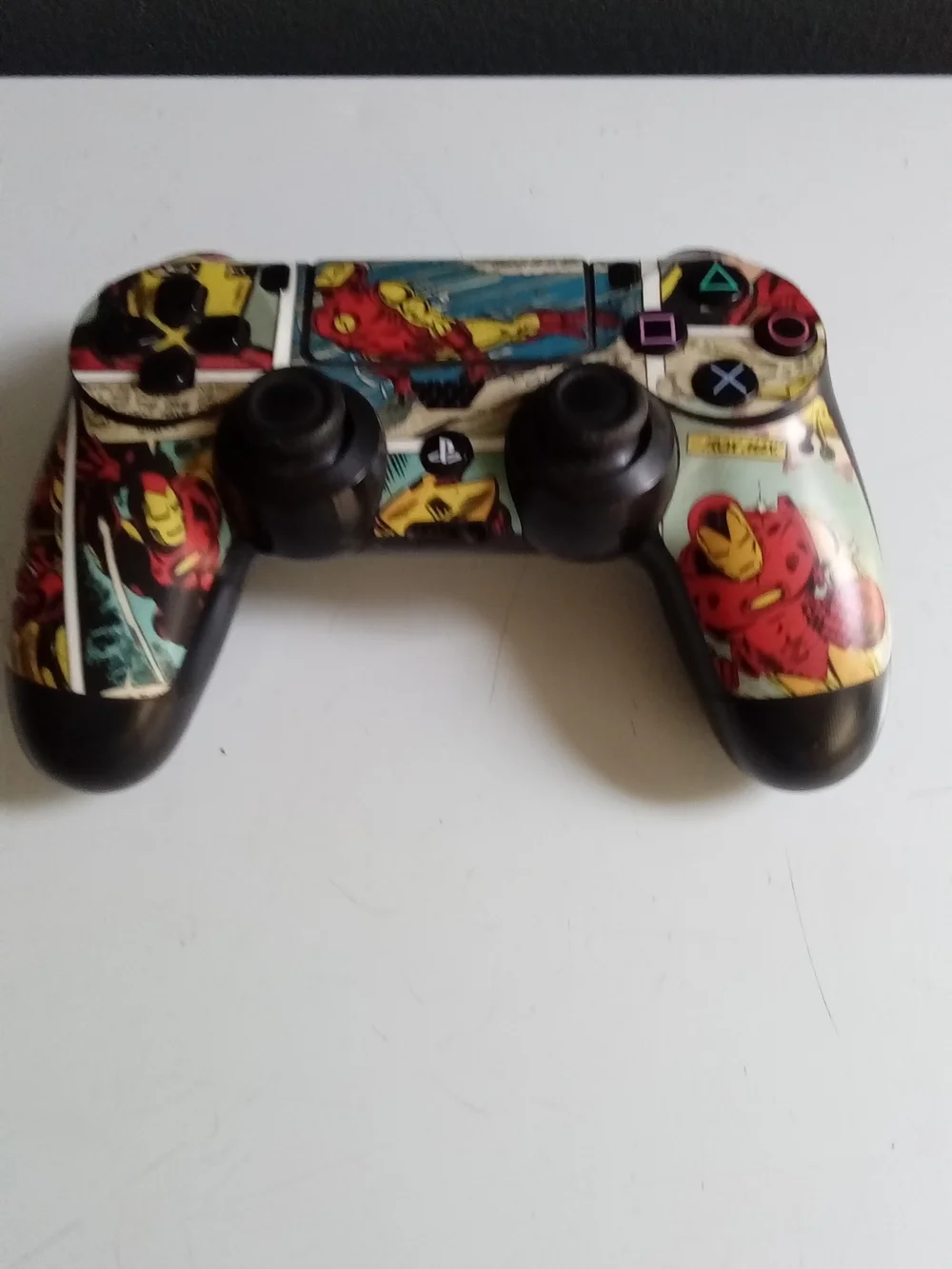 Sony PlayStation 4 DualShock 4 Wireless Controller Iron Man Comic Skin Marvel